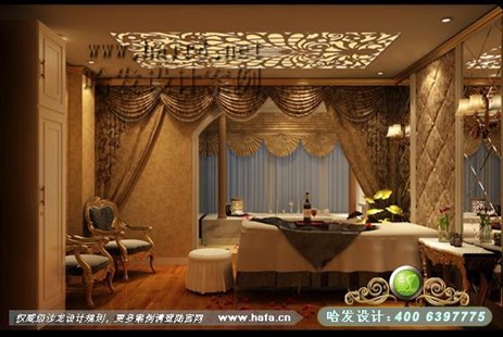 上海市低调的浪漫奢华美容院装修案例