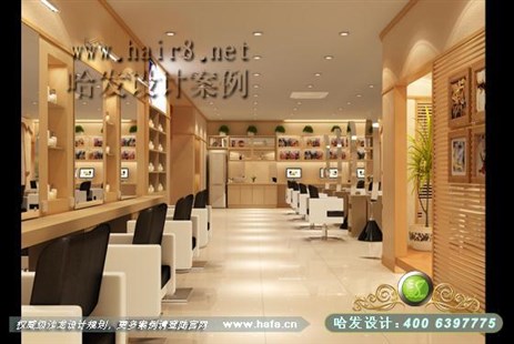 江苏省常州市现代与日式奢华混搭美发店设计案例