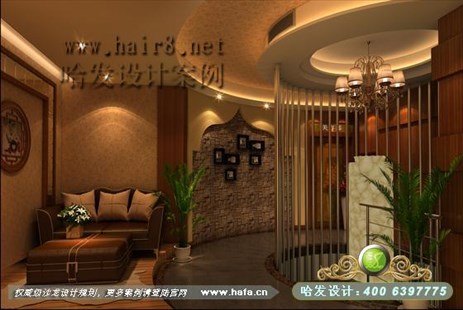 上海市低调奢华稳重温馨美容院装修案例