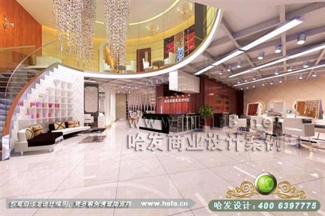 江苏省南京市现代简约风格美发店装修设计案例