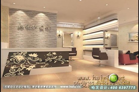 广东省深圳市雅致自然风格美发沙龙设计案例