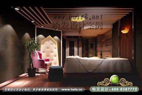 江苏省南京市直线与面的奢华美容院设计案例