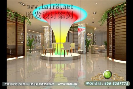 江苏省扬州市自然时尚之大气美发店装修案例