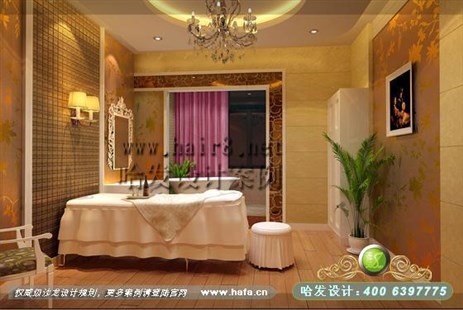 上海艺术休闲美容院装潢案例