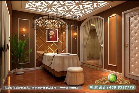 浙江省台州市演绎旖旎自然的迷情美容院装修案例