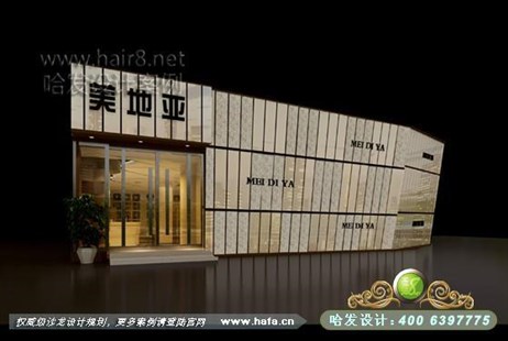 浙江省温岭市个性时尚、高端大气美发店装修案例发廊设计案例