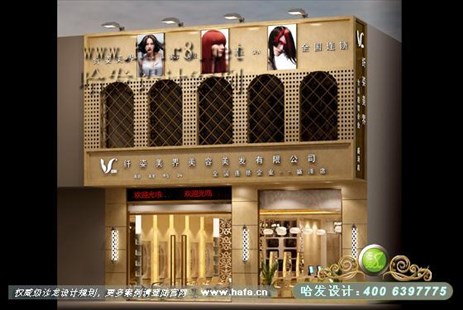 江苏省吴江市含蓄着独特的回声美容店装修案例